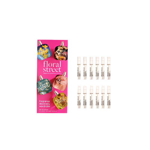 Floral Street Eau de Parfum Discovery Wardrobe – 12-Piece Perfume Sampler Set

