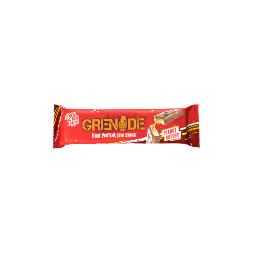 Grenade Carb Killa Protein Bar - Peanut Nutter (60g) | High-Protein, Low-Sugar Snack with Peanut Butter Flavor

