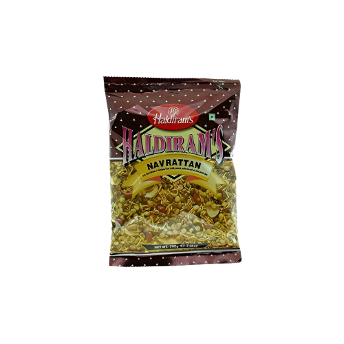 Haldiram Navrattan Mix 200g - Crunchy Indian Snack Blend


