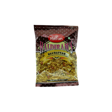 Haldiram Navrattan Mix 200g - Crunchy Indian Snack Blend

