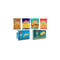 Haldiram's Diwali Gift Box with Kaju Katli, Soan Papdi, and Assorted Savoury Snacks – Indian Sweets Hamper UK