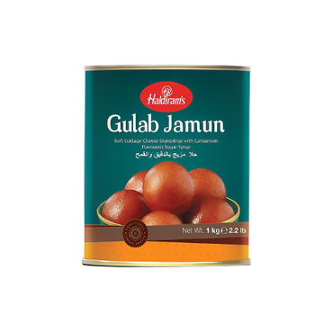 Haldiram’s Gulab Jamun 1kg - Traditional Indian Sweet

