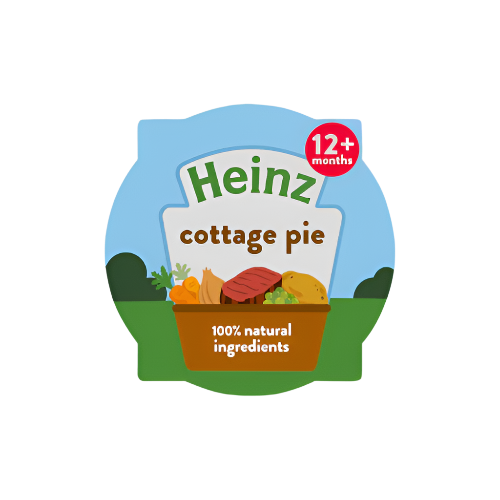 Heinz Cottage Pie Baby Food Tray 200g – Hearty & Nutritious Meal for Babies 12+ Months


