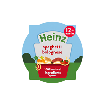 Heinz Spaghetti Bolognese Baby Food Tray 200g – Nutritious Toddler Meal for 12+ Months


