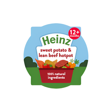 Heinz Sweet Potato & Beef Hotpot Baby Food Tray 200g – Nutritious & Tasty Baby Meal

