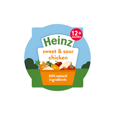 Heinz Sweet & Sour Chicken Baby Food Tray 200g – Nutritious Toddler Meal for 12+ Months

