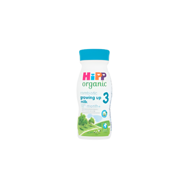 HiPP Organic 3 Growing Up Baby Milk Ready to Feed Liquid Formula 12+ Months – 200ml | Organic Baby Milk