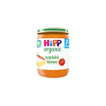 HiPP Organic Vegetable Lasagne Baby Food Jar 7+ Months – 190g | Healthy Baby Meal