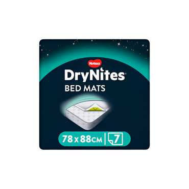 Huggies DryNites Bedwetting Bed Mats – 7 Sheets | Waterproof & Super Absorbent

