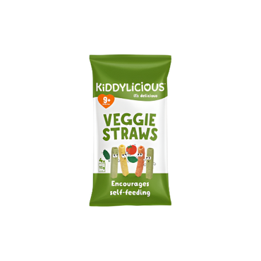 Kiddylicious Veggie Straws Multipack 4x12g – Healthy & Tasty Snack for Kids

