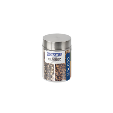 Kolorr Classic PET Plastic Food Storage Jar 300ml with Airtight Lid

