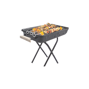 Large Charcoal BBQ Grill with Metal Stand – Outdoor Garden Barbecue – IndianGroceryUK