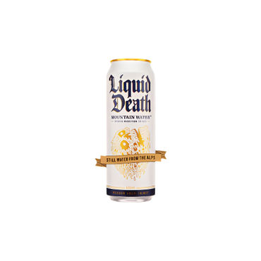 Liquid Death Mountain Still Water 4x500ml – Bold, Refreshing Hydration in Recyclable Cans

