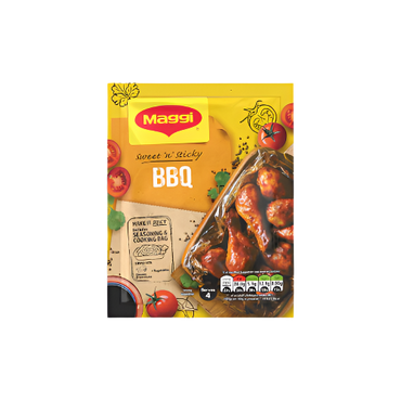 Maggi So Juicy Sweet & Sticky BBQ Chicken Recipe Mix 41G – Easy & Flavorful Cooking

