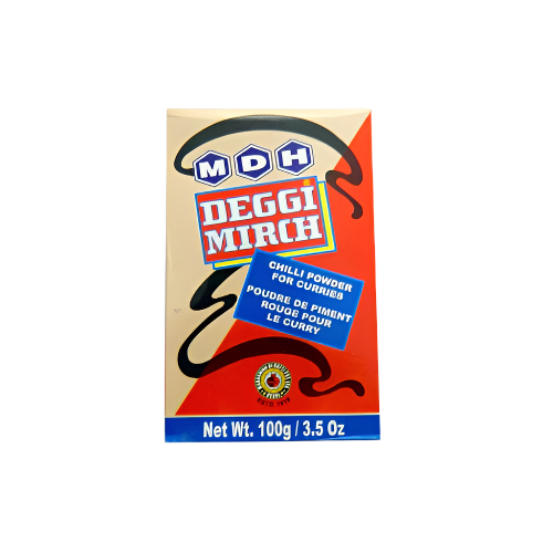 MDH Deggi Mirch 100g – Indian mild red chilli powder for curries and tandoori recipes