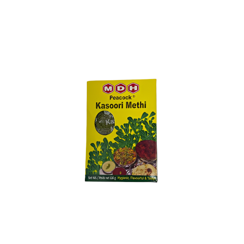 MDH Kasoori Methi 100g – Premium dried fenugreek leaves for Indian recipes and gravies