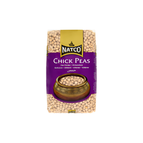 Natco Premium Chick Peas 2kg – Healthy & Nutritious Legumes for Cooking
