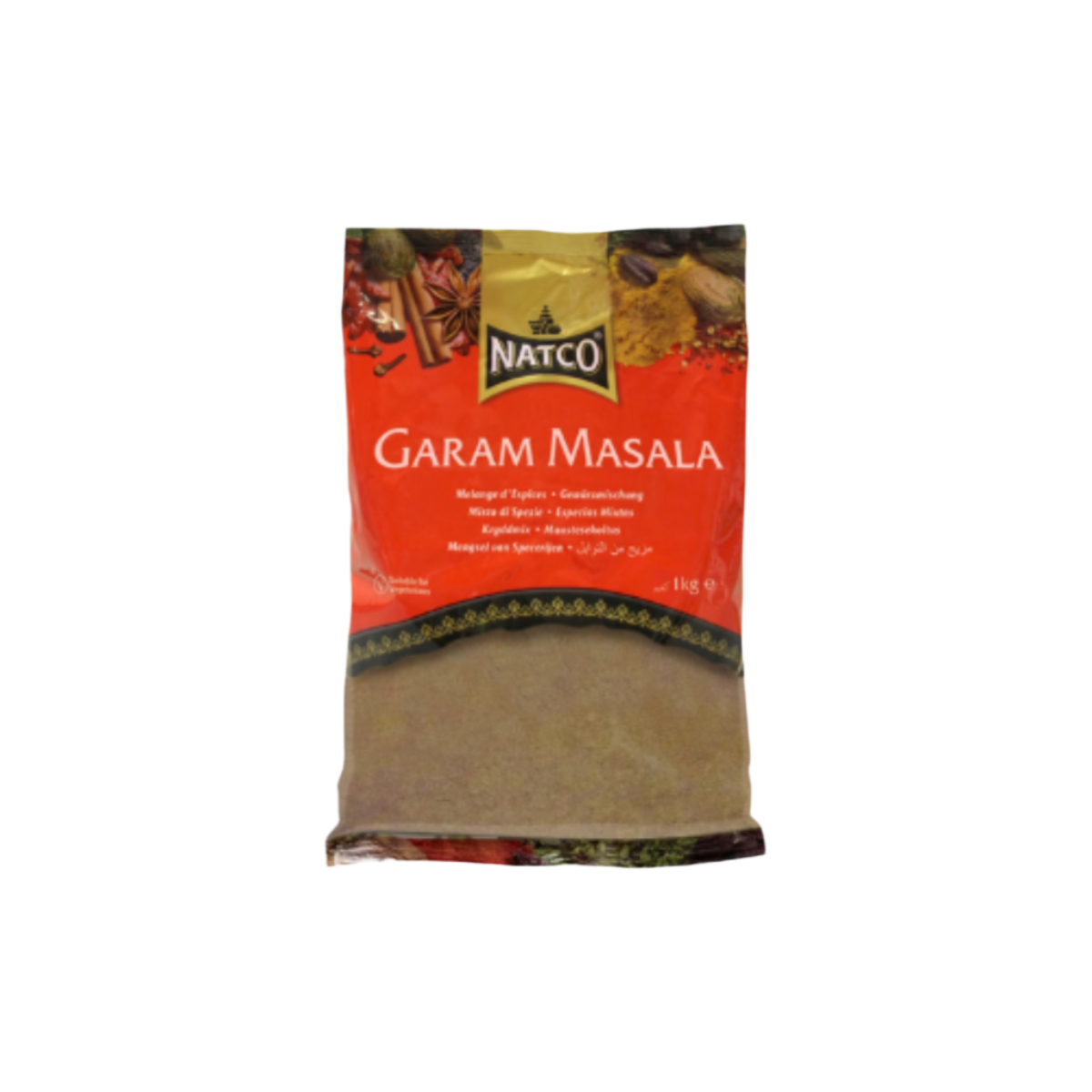 Natco Premium Garam Masala 1kg – Aromatic Spice Blend for Indian Cooking
