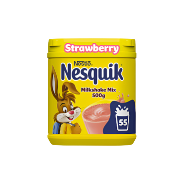 Nestlé Nesquik Strawberry Milkshake Mix 500g – Delicious, Creamy, and Nutrient-Rich

