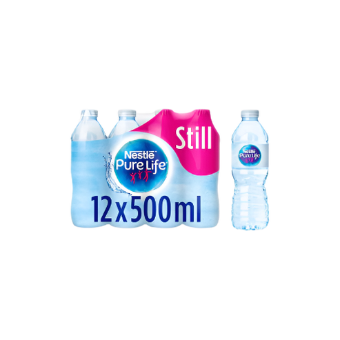 Buy Nestlé Pure Life Still Spring Water 12x500ml – Pure & Fresh at ...