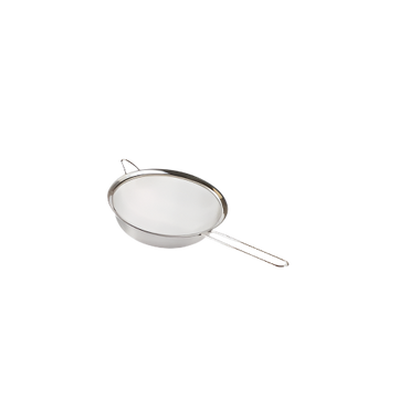 20cm Stainless Steel Fine Mesh Kitchen Sieve – Open Kitchen Premium Strainer for Cooking

