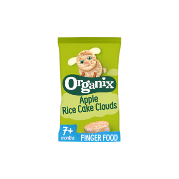 Organix Apple Rice Cake Clouds 40g – Healthy, Organic Baby Snack

