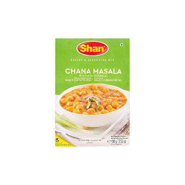 Shan Chana Masala 100g – Authentic Indian Spice Blend for Chickpea Curry (Chole)

