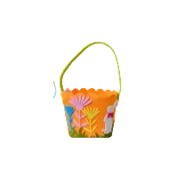 Small Felt Easter Gift Bag Basket 12x14cm – Assorted Colours | Reusable Egg Hunt Party Favour Bag – Only £2.99 | IndianGroceryUK