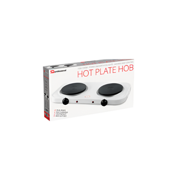 SQ Professional Blitz Double Hot Plate Electric Hob Model 4010 – 1000W + 1500W Portable Cooker

