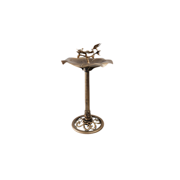 Traditional Weatherproof Bronze Effect Garden Bird Bath – Outdoor Decoration – IndianGroceryUK